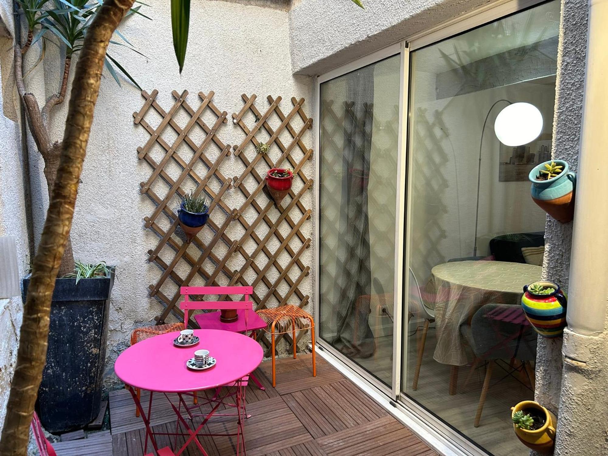 Ferienwohnung Le Patio De Montpellier Exterior foto